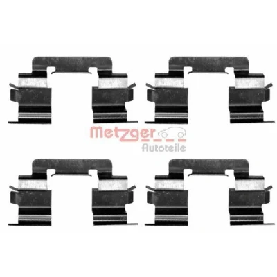 Immagine di METZGER 109 1216 Kit accessori, Pastiglia freno MERCEDES BENZ: Classe A
