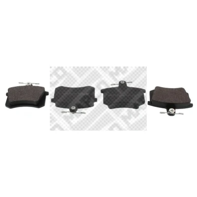 Immagine di MAPCO 6314 Kit pastiglie freno Assale posteriore AUDI: A4 B5 Sedan, Avant, A8 D2, ALFA ROMEO: 164, 33 Hatchback, LANCIA: Thema Sedan
