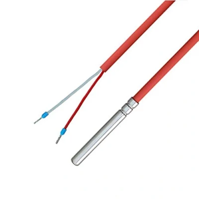 Immagine di iOVEO 036HS02203 PT1000 Sonda di temperatura con cavo in silicone fino a 200 C, 3 metri