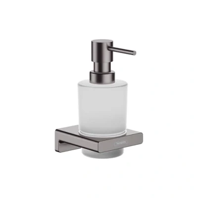 Immagine di hansgrohe AddStoris Distributore di sapone liquido, cromo nero satinato, 41745340