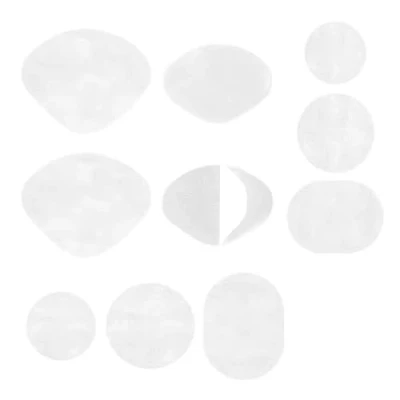 Immagine di 5 paia di riparazione del tallone delle scarpe, kit toppe autoadesive interne per scarpe fori riparazione, toppa da ginnastica (colore: bianco)