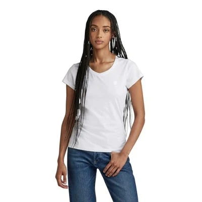 Immagine di G STAR Donna Eyben Slim Top 2.0, Bianco (white D24533 4107 110), XS