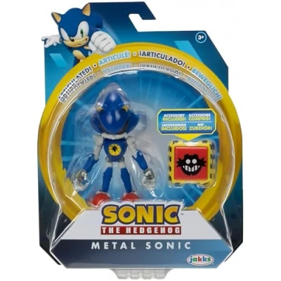 Immagine di Sonic The Hedgehog Action figure articolate da 10,2 cm (figura a scelta) (Metal Sonic)