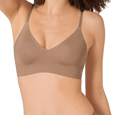 Immagine di Sloggi Adapt Reggiseno a triangolo, Donna, Taglia: 65D/E. 70D, Nostalgic brown