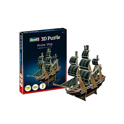 Immagine di Revell Nave Pirata Auto 3D Puzzle, Colore Multi Colour, 00115