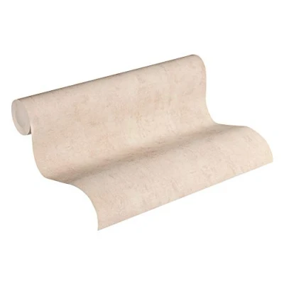 Immagine di A.S. Création Carta da parati Unita Blooming tessuto non 10.05 m x 0.53 Beige Prodotto in Germania 224064 2240 64