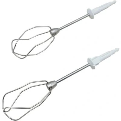 Immagine di Lichtblau Fruste per sbattitore set da 2 00653471 Sportline CleverMixx Rock&#039;n&#039;Roll Edition sbattitori manuali IRicambio MFQ3010 MFQ3030 MFQ3520 I in metallo