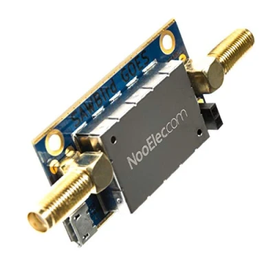 Immagine di NooElec SAWbird Goes Barebones Premium Dual Ultra Low Noise Amplifier (LNA) e Saw Filter Module per Applicazioni NOAA (Goes/LRIT/HRIT/HRPT). Frequenza Centrale 1688 MHz