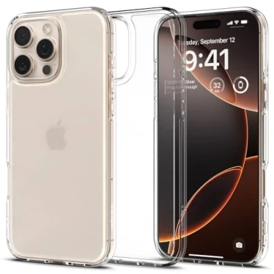Immagine di Spigen Cover Ultra Hybrid Compatibile con iPhone 16 Pro Max Frost Clear