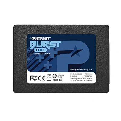 Immagine di Patriot Memory SSD Unità a Stato Solido SATA 3 2.5&quot; Interno 120GB BURST ELITE 6 Gbps
