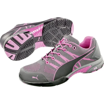 Immagine di PUMA Celerity Knit Pink 642910 39 scarpe di sicurezza S1 Taglia delle (EU): Grigio, Rosa 1 pz.