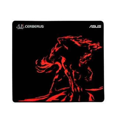 Immagine di ASUS Cerberus Mat Plus Nero, Rosso Tappetino per mouse gioco da computer
