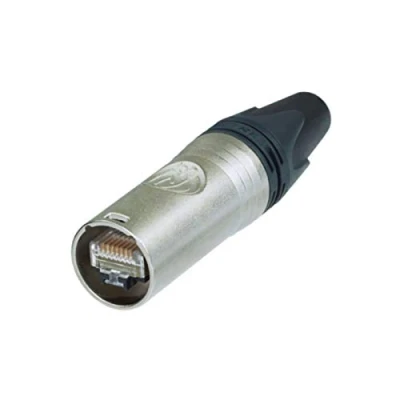 Immagine di Neutrik Connettore etherCON NE8MX6 T Spina dritta Numero di poli 8P8C Argento 1 pz.