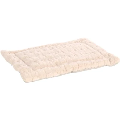 Immagine di FLAMINGO Verona Cuscino rettangolare per cani, colore: beige, 55 x 38 2 cm, morbido, lavabile a 30 C, perfetto gabbie in metallo