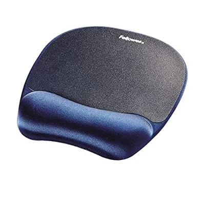 Immagine di Fellowes 9172801 Tappetino Mouse con poggiapolsi in Memory Foam, zaffiro