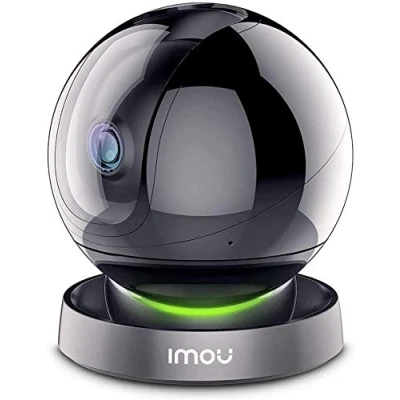 Immagine di Imou 4MP Telecamera WiFi Interno, Videocamera Sorveglianza con Crociera Automatica, IA Rilevamento Umano Sirena &amp; Faretto, Tracciamento Intelligente Audio Bidirezionale, 2,4Ghz