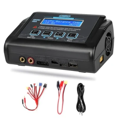 Immagine di Haisito Caricabatteria LiPo Bilanciato Scaricatore 150 W 10A AC/DC per NiCd Li Ion Life NiMH LiHV PB Smart Batteria