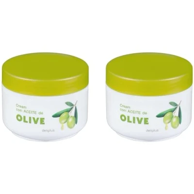 Immagine di Deliplus Crema nutriente con olio di oliva 250 ml x 2 unidades (total 500 ml)