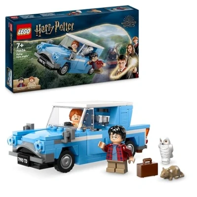 Immagine di LEGO Harry Potter 76424 Ford Anglia Volante, Modellino di Macchin...