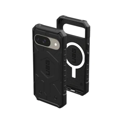 Immagine di Urban Armor Gear Made for Google Pixel 9 Case Pathfinder Black, Compatibile con la funzione di ricarica magnetica, Custodia protettiva MIL STD robusta, resistente ai graffi e agli urti, testata pe