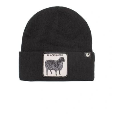 Immagine di Goorin Bros. Berretto Beanie Cuffia con Risvolto, Animal Farm Hats, Autunno/Inverno (Black Sheep)