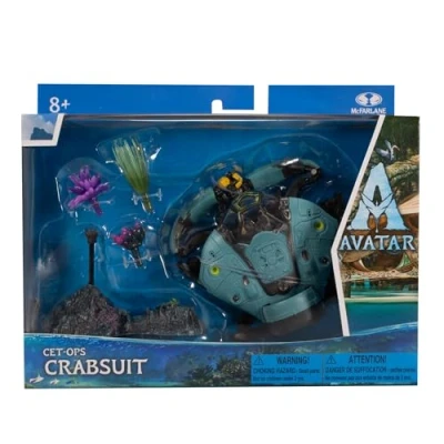 Immagine di McFarlane Avatar: The Way of Water World Pandora CET OPS Crabsuit with RDA Driver