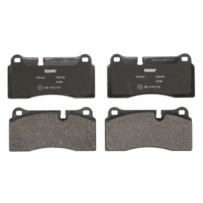 Immagine di FERODO PREMIER FDB4195 Kit pastiglie freno con segnalatore acustico usura senza accessori AUDI: Q7