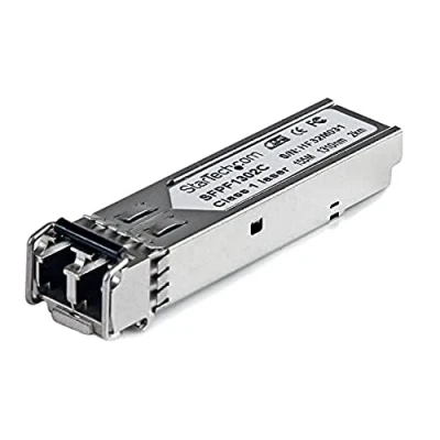 Immagine di StarTech.com Cisco GLC FE 100FX Compatibile, Modulo ricetrasmettitore SFP, 100BASE FX (SFPF1302C)