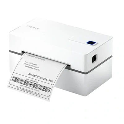 Immagine di Inateck Stampante Termica Bluetooth per Etichette, Wireless 4x6 La Spedizione di Pacchi, Compatibile con iPhone, Android, iPad, Windows, MacOS, Chrome, USPS