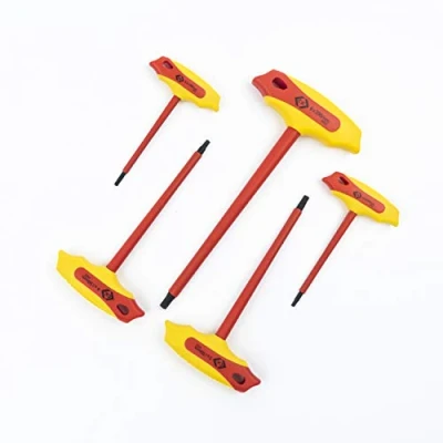 Immagine di C.K T4422 SET VDE Kit di brugole esagonali Dimensione chiave (metrica): 3 mm, 3.5 4 5 6 mm