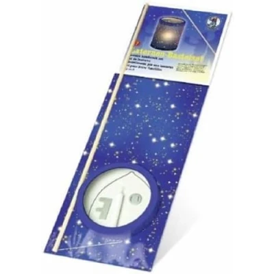 Immagine di Ursus Babbo Natale Set di Lanterne Fai da Te, con Carta Trasparente, Cielo Stellato, Circa 20 x 15,3 cm, Colore Bianco, 6760000