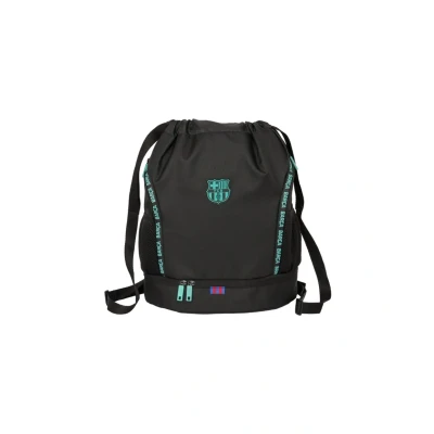 Immagine di Safta F.C. Barcellona 3ª attrezzatura: zaino sacco, zaino, ideale per bambini di diverse età, comodo e versatile, qualità resistenza, 34 x 15 43 cm, colore Nero, Estándar, Casual