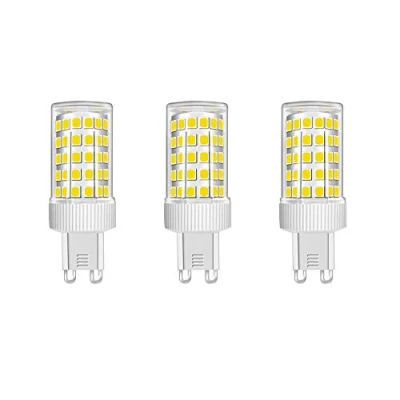 Immagine di HUAMu Confezione da 3 Lampadine a LED G9 10W equivalenti 150W Alogene, 86 LED, 1000Lm, Angolo di Diffusione 360, Ultra Luminose, AC 220 240V, Non Dimmerabile, 6000K Bianco Freddo
