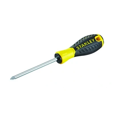 Immagine di STANLEY STHT1 60276 Giravite Punta Pozidriv, Giallo/Nero, 100 mm x 2