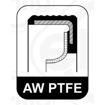Immagine di ELRING 298.770 Paraolio Albero Motore con bussola montaggio PTFE (Politetrafluoretilene)/ACM (Poliacrilico Caucciù) JEEP: GRAND CHEROKEE 4