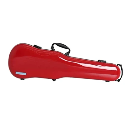 Immagine di GEWA AIR 1.7 Astuccio sagomato per violino rosso lucido, Made in Germany, con maniglia laterale