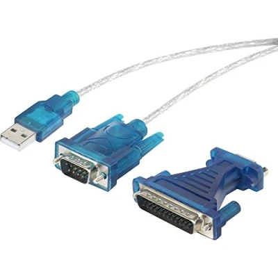 Immagine di Renkforce Adattatore USB, Seriale [1x Spina SUB D A 9 poli, 25 poli 1x USB 1.1] contatti connettore dorati