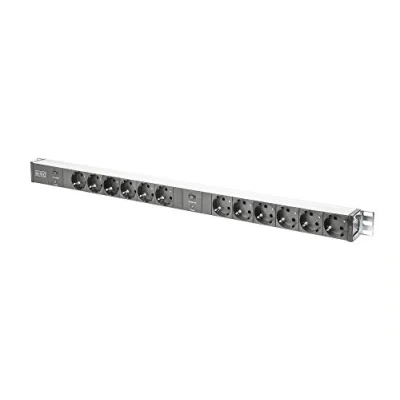 Immagine di Digitus DN 95405 19 pollici Multipresa per armadio rack 1 U Presa schuko Nero