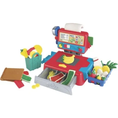 Immagine di Play Doh Hasbro Registratore di Cassa Playset con Suoni Divertenti, Accessori e 4 Colori Pasta da Modellare