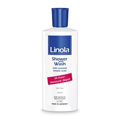 Immagine di Linola Shower &amp; Wash 300 ml I per la pelle secca o soggetta a neurodermite Studiato le esigenze specifiche della neurodermite.