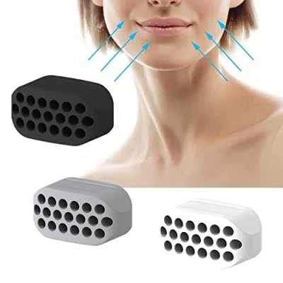 Immagine di 3 Piece Esercitatore Per Mascella, Jaw Line Muscle Trainer, Doppio Mento Palestra Equipment, Trainer Uomini/Donne Allenamento Della Linea Mascella