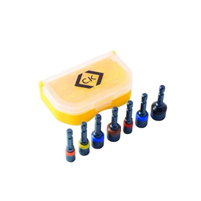 Immagine di C.K T4514 Set di chiavi a bussola per viti testa esagonale, magnetiche 7 pezzi
