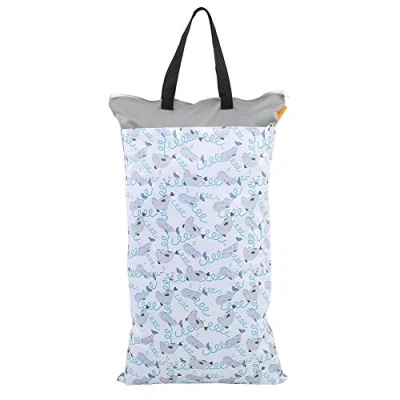 Immagine di Hztyyier borsa per secchio pannolini in stoffa asciutta appesa riutilizzabili o appendere riutilizzabile lavanderia(#4)