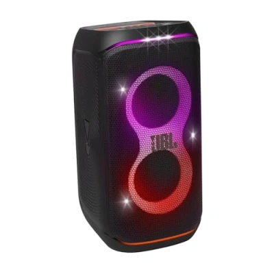 Immagine di JBL Partybox Club 120 Speaker Wireless Bluetooth Portatile con Effetti di Luce, Cassa Altoparlante Impermeabile IPX4, 2 Ingressi per Microfono e Chitarra, USB, fino a 12 h Autonomia, Nero