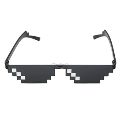 Immagine di BOBEINI Fantastici Occhiali da Sole pixelati MLG a 3 Bit Si occupano di Pixel