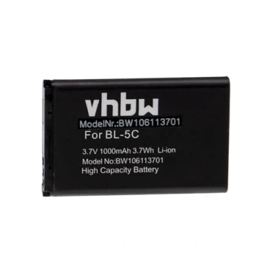 Immagine di vhbw batteria compatibile con Saiet BASIC, Pronto Max, SCUDOtre+ smartphone cellulare (1000mAh, 3,7V, Li Ion)