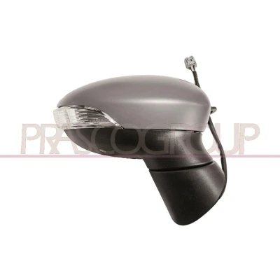 Immagine di Specchio retrovisore esterno Prasco FD3467353P Dx con la prima mano elettrico termico, ribaltabile/ripiegabile elettricamente, illuminazione ambie