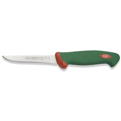 Immagine di Sanelli Premana Coltello Disosso, Acciaio Inossidabile, Verde, 12 cm