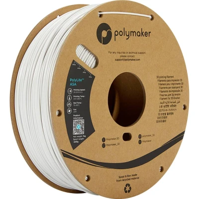 Immagine di Polymaker PF01011 PolyLite Filamento per stampante 3D ASA resistente ai raggi uv, agli agenti atmosferici, al calore 2.85 mm 1000 g