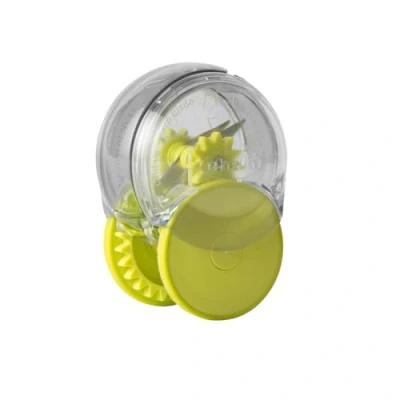 Immagine di Chef&#039;n GarlicZoom Trita Aglio, Taglia Aglio ed Erbe Manuale, Verde, 6,5 x 5,5 8,5 cm